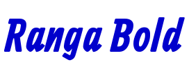 Ranga Bold フォント